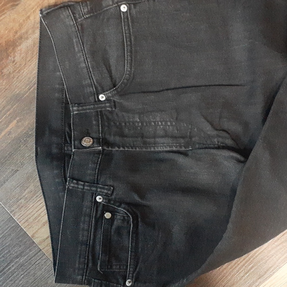 Soft Black Denim Jeans - Picture 3 of 8